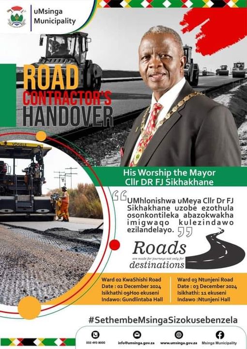 Road Contractors Handover